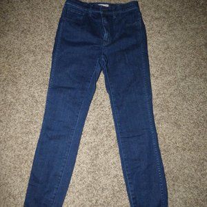 Madewell 10" High Riser Skinny Skinny Size 27